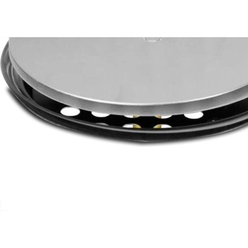 Grelha Inox Globalmix Click Pe 15X15 Redonda Gh055
