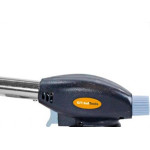 Macarico Portatil Globalmix Automatico Para Cartucho Preto Com Giro 360Â° Gt6019
