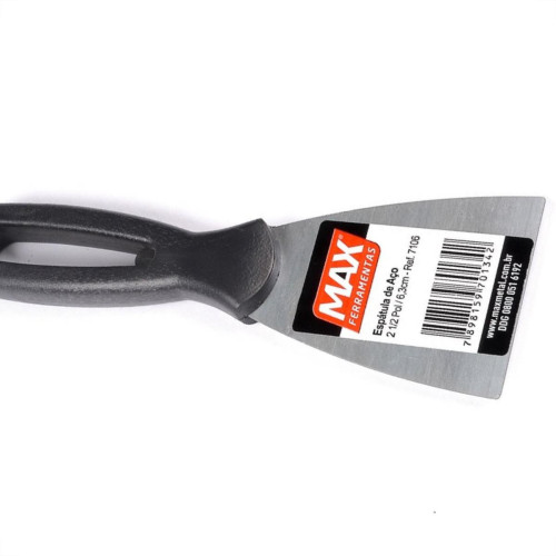 Espatula Max Aco Carbono Cabo Plastico 06Cm