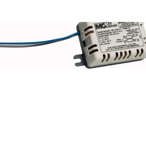 Kit C/5 - Driver Reator Fonte para Led Com Conector 8-25W...