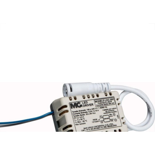 Kit C/5 - Driver Reator Fonte para Led Com Conector 8-25W...