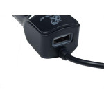 Carregador Veicular Com Cabo V8 Flex 2.5A Preto Xc-V-01