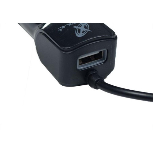 Carregador Veicular Com Cabo V8 Flex 2.5A Preto Xc-V-01