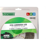 Fita Led Taschibra Ip20 12V 5M Verde -03