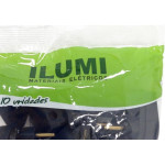 Pino Prensa Cabo Ilumi Gigante 2 Polos 10A Preto 1414Pct - Kit C/10 