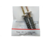 Parafuso Sanitario Toralf Bucha 10 Latonado 2Pecas 106810