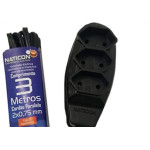 Extensao Naticon Tripla Paralela 2X0,75 Preta 3M 560
