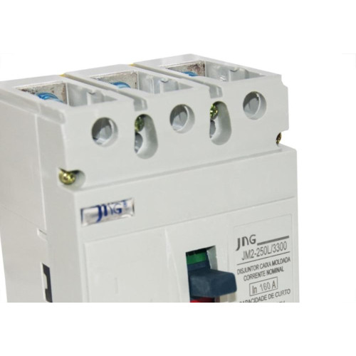 Disjuntor Caixa Moldada Jng Tripolar 160A Jm2- 250L 15184