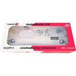 Acessorio Wc Toralf Aluminio Kit Com 5 Pecas 1212/7