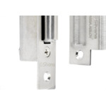 Fecho Auxiliar Rolete Inox Para Porta Pivotante 95033