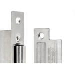 Fecho Auxiliar Rolete Inox Para Porta Pivotante 95033