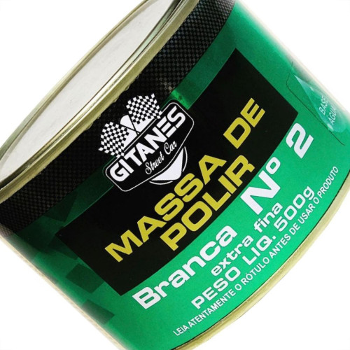 Massa De Polir Gitanes 500G Numero 2 1023