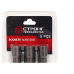 Soquete Magnetico Ctpohr Parafusadeira 8Mm Com 5 Pecas 619