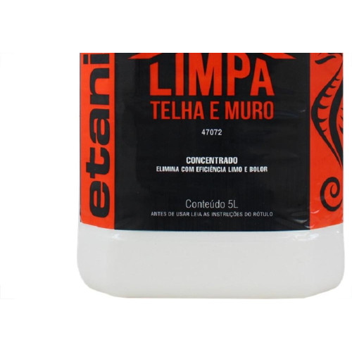 Limpa Telha E Muro Concentrado Etaniz 5 Litros 47072