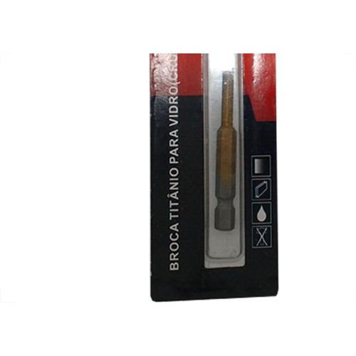 Broca Para Vidro Titanio Ctpohr 4Mm 502