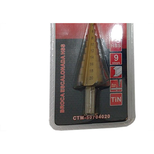Broca Escalonada Ctpohr 4 A 20Mm 628