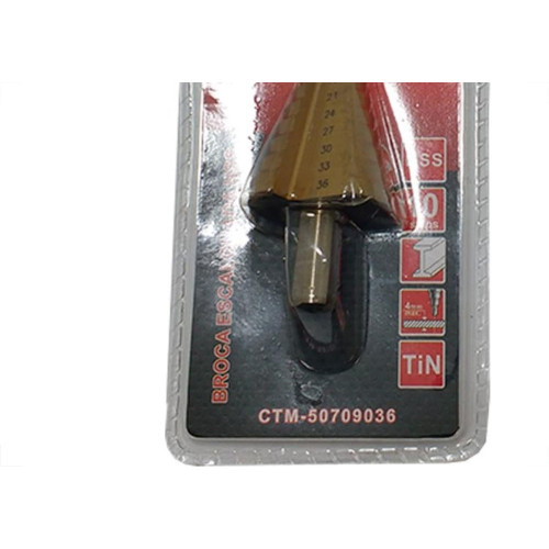 Broca Escalonada Ctpohr 9 A 36Mm 630