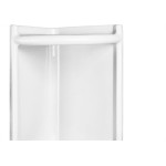 Acessorios Wc Herc Branco Abs Porta Shampoo Canto 4010