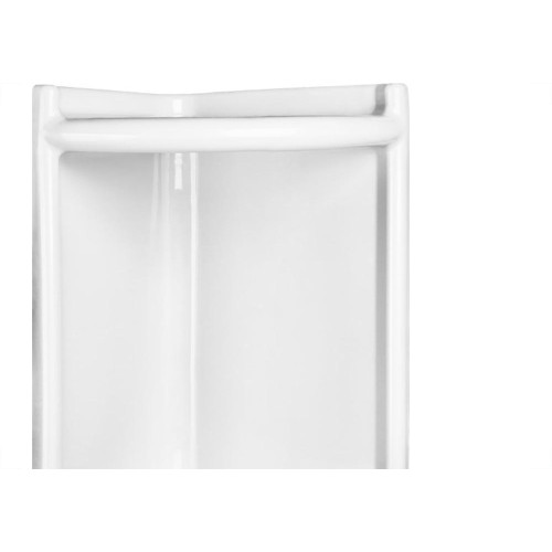 Acessorios Wc Herc Branco Abs Porta Shampoo Canto 4010