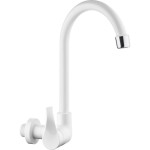 Torneira Abs Bica Movel Parede Alta Herc 1/4V Twist Branca 2940