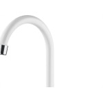 Torneira Abs Bica Movel Parede Alta Herc 1/4V Twist Branca 2940