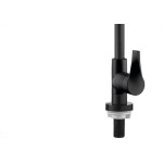 Torneira Abs Bica Movel Mesa Alta Herc 1/4V Twist Preta 2956
