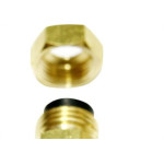 Adaptador Gas Dako X Politec 1/2'' Npt Macho 60002