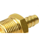 Conexao Gas Politec 1/2'' Npt X 3/8'' Bico Mamadeira /60004