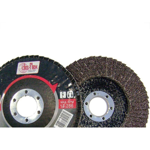 Disco Flap Disflex 4.1/2X 120 Oxido Aluminio Hobby 09.009 - Kit C/10 