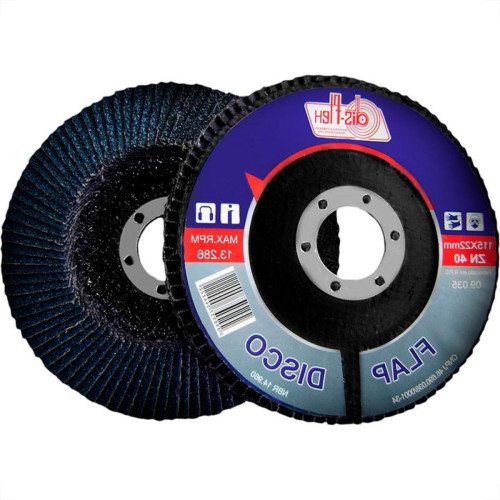 Disco Flap Disflex 4.1/2X 80 Zirconia 09.056 - Kit C/10 
