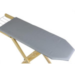 Tabua Passar Roupa Madeira Tecido Termico Fernanda 35 X 1,43 X 07Cm 215