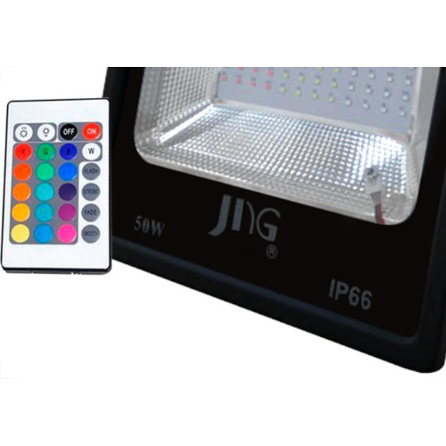 Refletor Led Jng Fl02 50W 4000Lm Rgb 55126