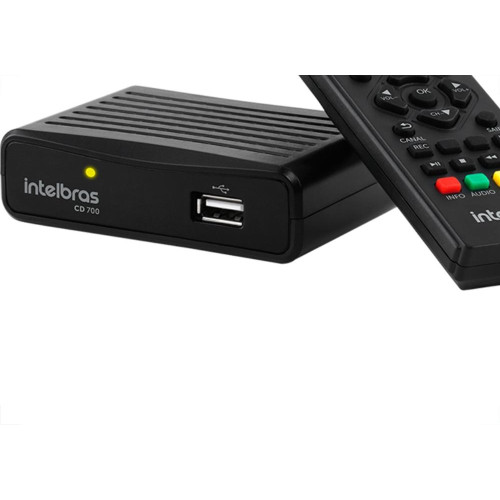 Conversor Digital Intelbras Com Gravador Cd700 