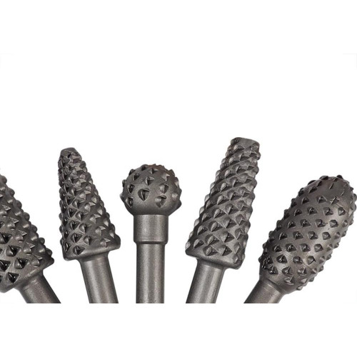 Lima Rotativa Brasfort Para Madeira 1/4 Kit Com 5Pecas 7917