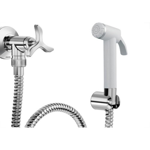 Ducha Higienica Docol Cromado Com Registro/Gatilho Nova Pertutti 900806