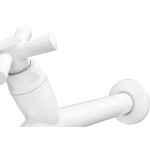 Torneira Abs Tanque Tigre Cross 10Cm Branca 