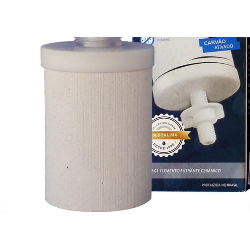 Vela Filtro Barro Cristalina Carvao Ativado Vca - Kit C/12 