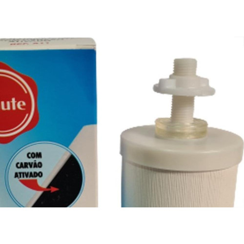 Vela Filtro Barro Salute Carvao Ativado A11 - Kit C/12 
