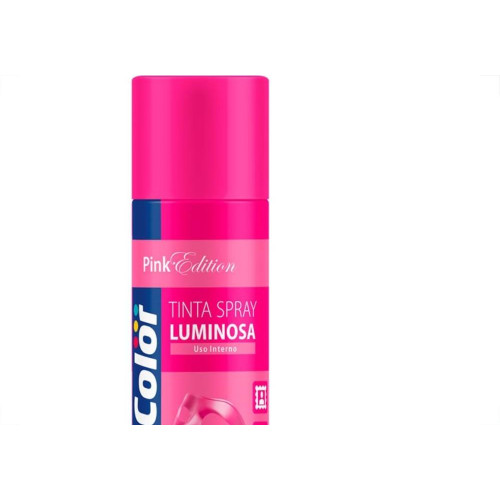 Tinta Spray Chemicolor Luminescente Rosa Pink 400Ml 