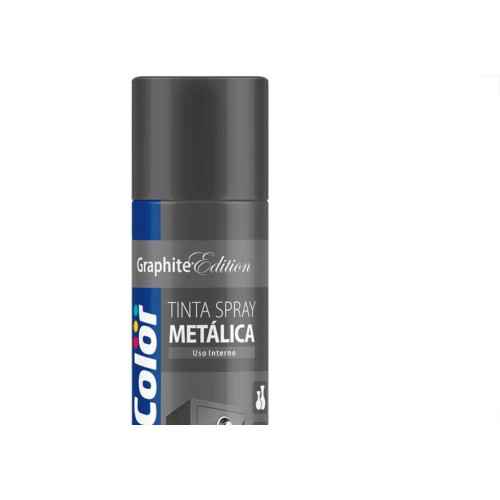 Tinta Spray Chemicolor Metalico Grafite 400Ml 