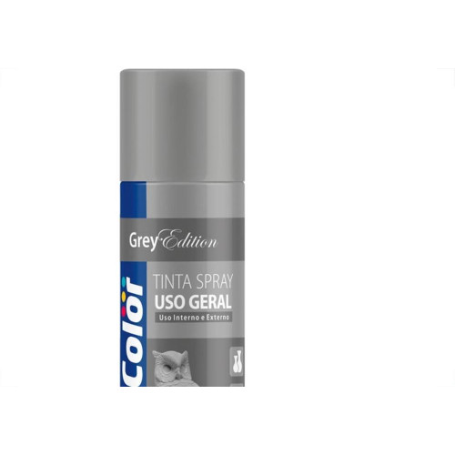 Tinta Spray Chemicolor Cinza Claro 400Ml 