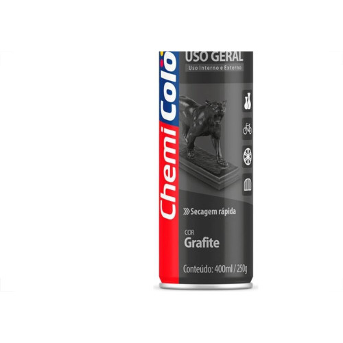 Tinta Spray Chemicolor Grafite 400Ml 