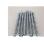 Cartela Parafuso Auto/Atarrachante Panela Preguim 4,8 X 50Mm Com 08 Pecas 1262
