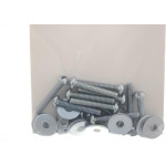 Cartela Parafuso Rosca Maquina Preguim   Redonda 5/32 X 1 Com 12 Pecas 1378