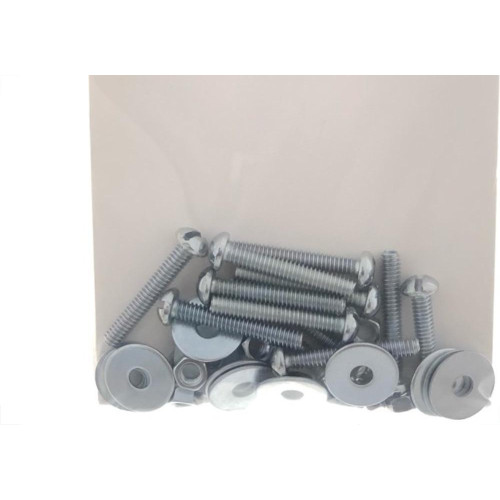Cartela Parafuso Rosca Maquina Preguim   Redonda 5/32 X 1 Com 12 Pecas 1378