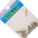 Cartela Parafuso Chipboard Preguim Cabeca Chata Philips 4,0X20 Com 18 Pecas 5383