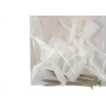 Cartela Bucha Fixacao Preguim Gesso Drywall 3'' 15 A 23 + Parafuso Com 04 Pecas Fly 6663
