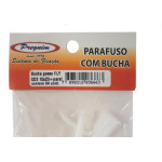 Cartela Bucha Fixacao Preguim Gesso Drywall 3'' 15 A 23 + Parafuso Com 04 Pecas Fly 6663