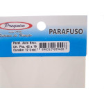 Cartela Parafuso Auto Brocante Preguim Flangeada Philips 4,2X19 Com 12 Pecas 9428