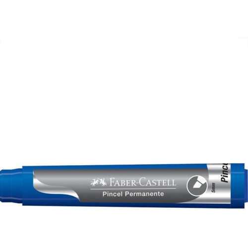 Caneta Marcacao Permanente Faber Azul Nmp/Az
